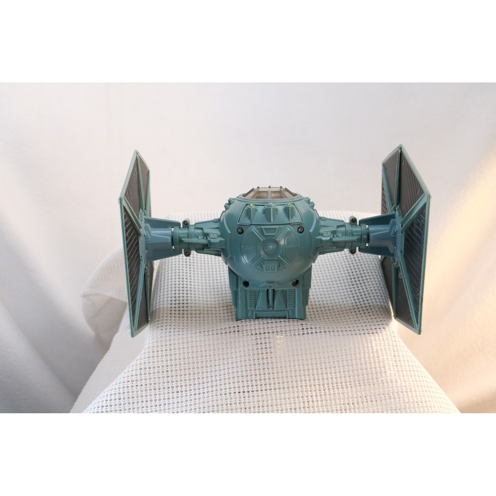 Kenner TIE Fighter Star Wars Vehicle Toy Blue Gray Imperial Starship Vintage